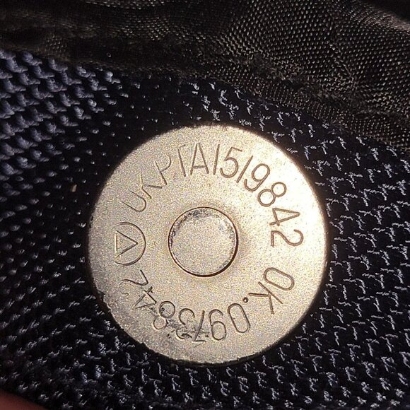 Jimmy Choo Soft Canvas Navy Parfums Large Weekend Travel Carry-on Bag - Picture 6 of 11